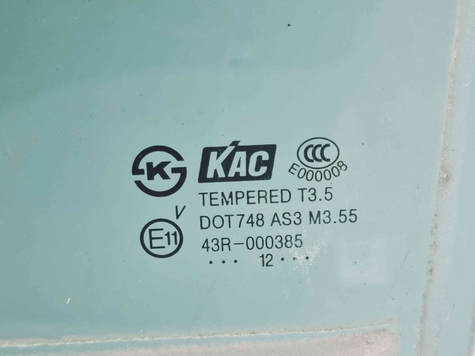 Geam usa stanga spate Opel Antara [Fabr 2006-2017] OEM