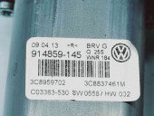 Motoras geam stanga fata Volkswagen Passat CC (358) [Fabr 2012-2016] 3C8837461M | 3C0959793C