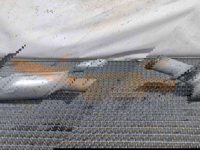 Toba intermediara Mercedes Clasa ML (W164) [Fabr 2005-2012] A1644903301 3.0 CDI 642.940  