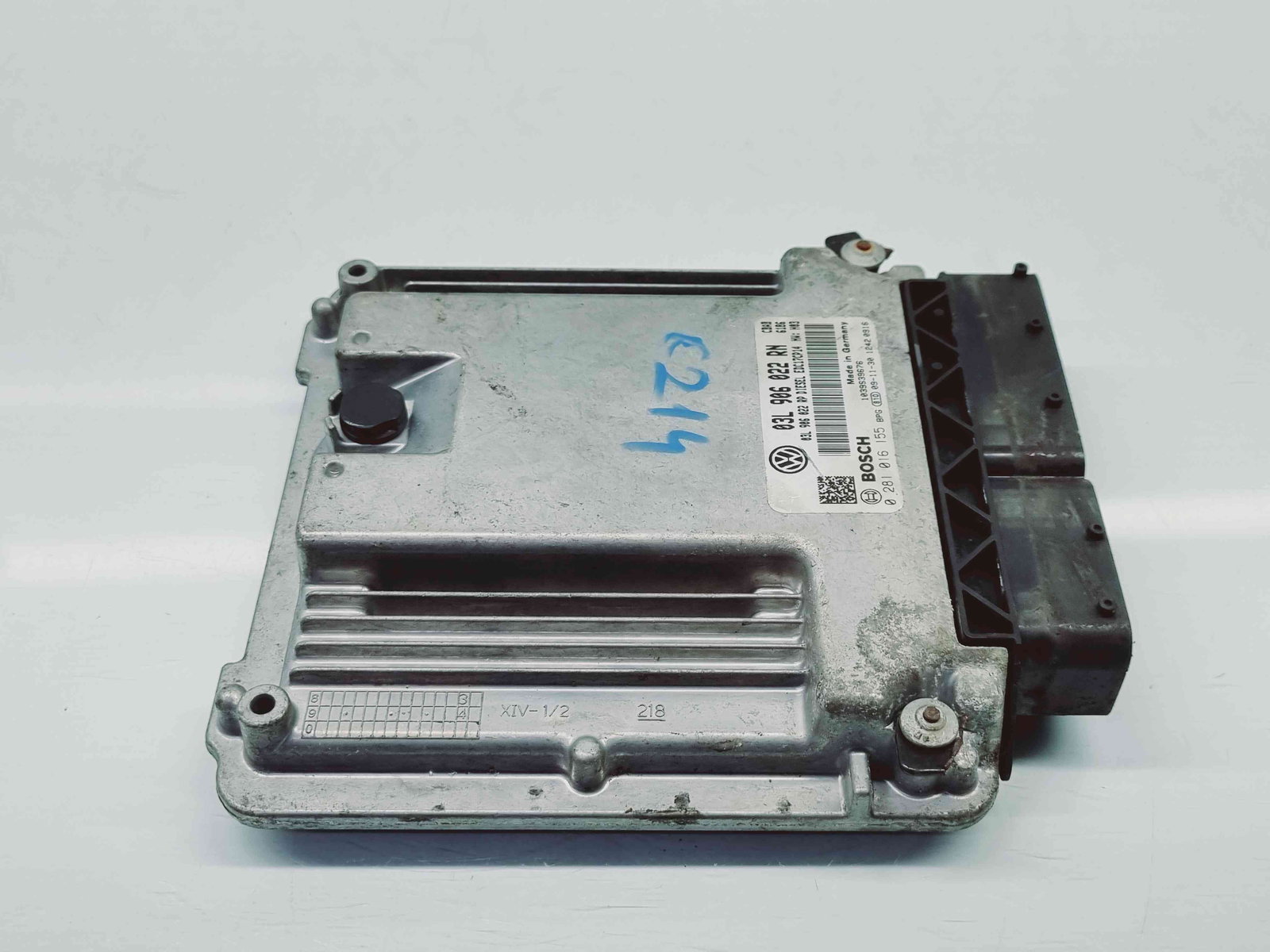 Calculator motor ECU Volkswagen Tiguan (5N) [Fabr 2007-2016] 03L906022RN n 0281016155 2.0 TDI CBAB 103KW / 140CP 2.0 TDI CBAB 103KW / 140CP