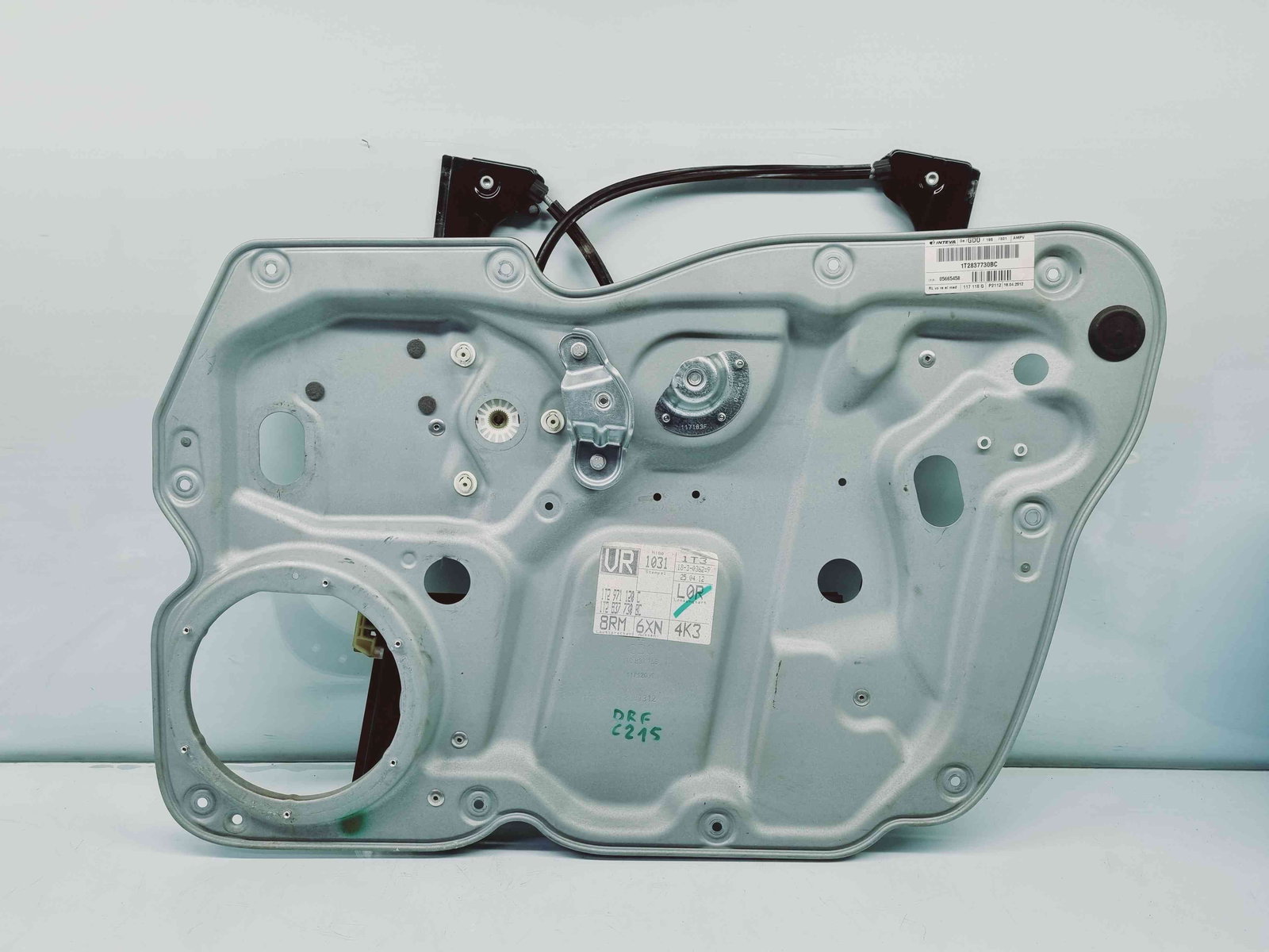 Macara electrica geam dreapta fata Volkswagen Touran (1T3) [Fabr 2010-2015] 1T0837756M