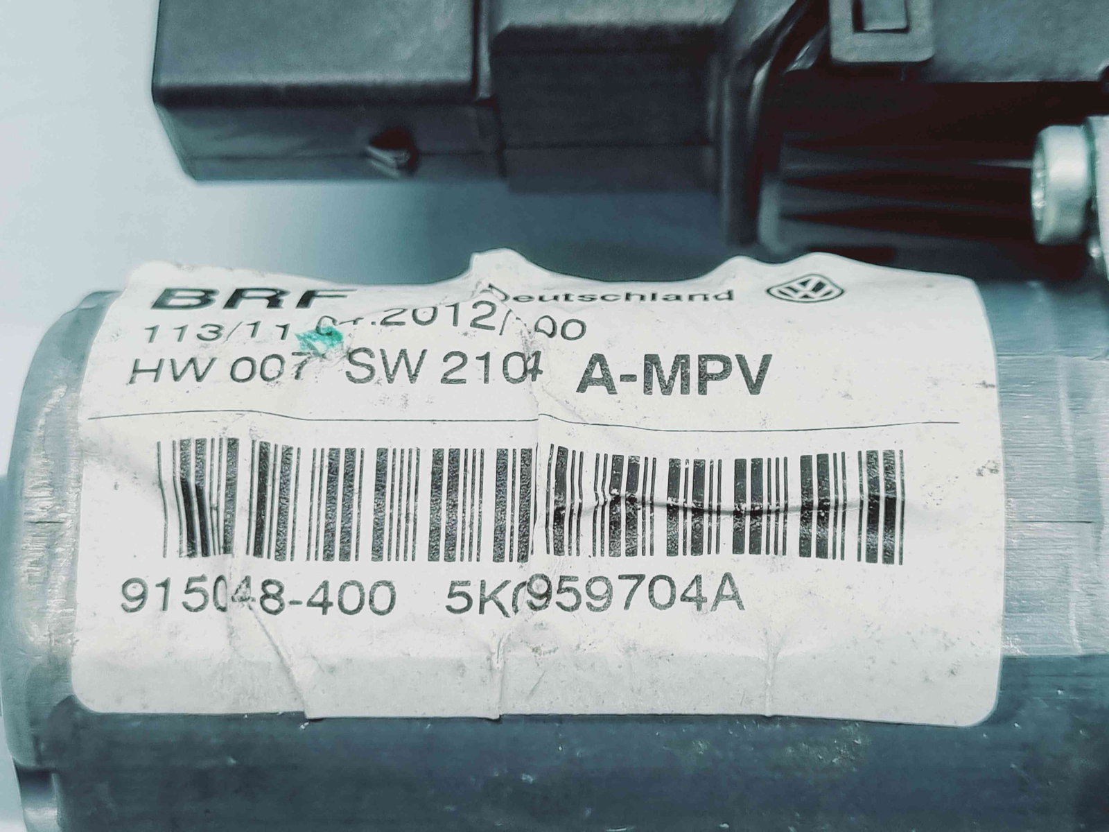 Motoras geam dreapta spate Volkswagen Touran (1T3) [Fabr 2010-2015] 5K0959704A n 5K0959794 - imagine 4
