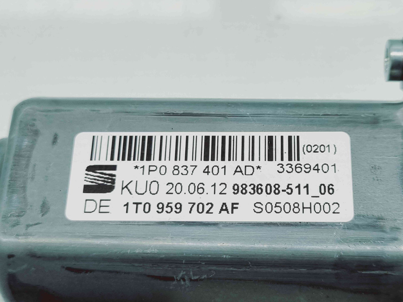 Motoras geam stanga fata Seat Leon (1P1) [Fabr 2005-2011] 1P0837401AD n 3C0959792B - imagine 3