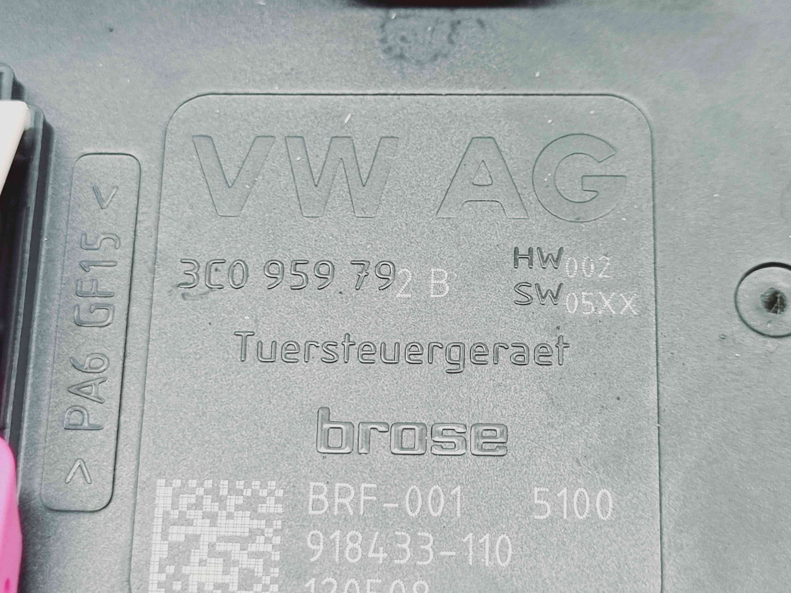 Motoras geam stanga fata Seat Leon (1P1) [Fabr 2005-2011] 1P0837401AD n 3C0959792B - imagine 4