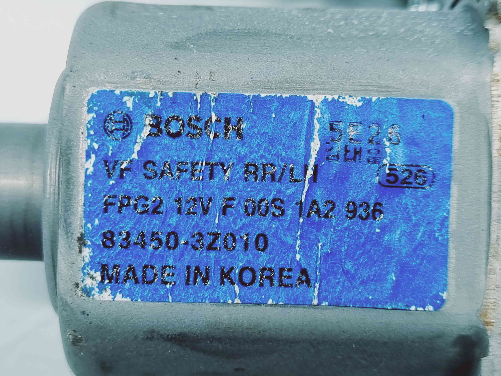 Motoras geam stanga spate Hyundai i40 Wagon [Fabr 2012-2019] 83450-3Z010 - imagine 4