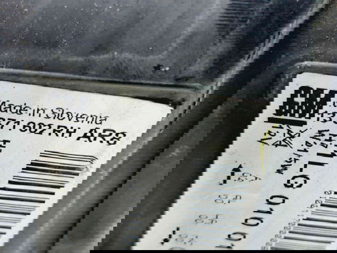  Far dreapta Opel Astra J [Fabr 2009-2015] 13371602