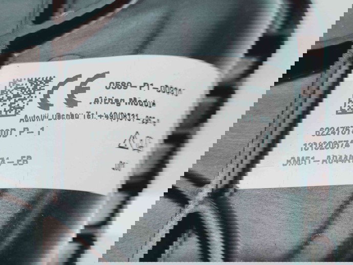 Airbag pasager Ford Focus 3 Hatchback [Fabr 2011-2015] BM51-A044A74-EB