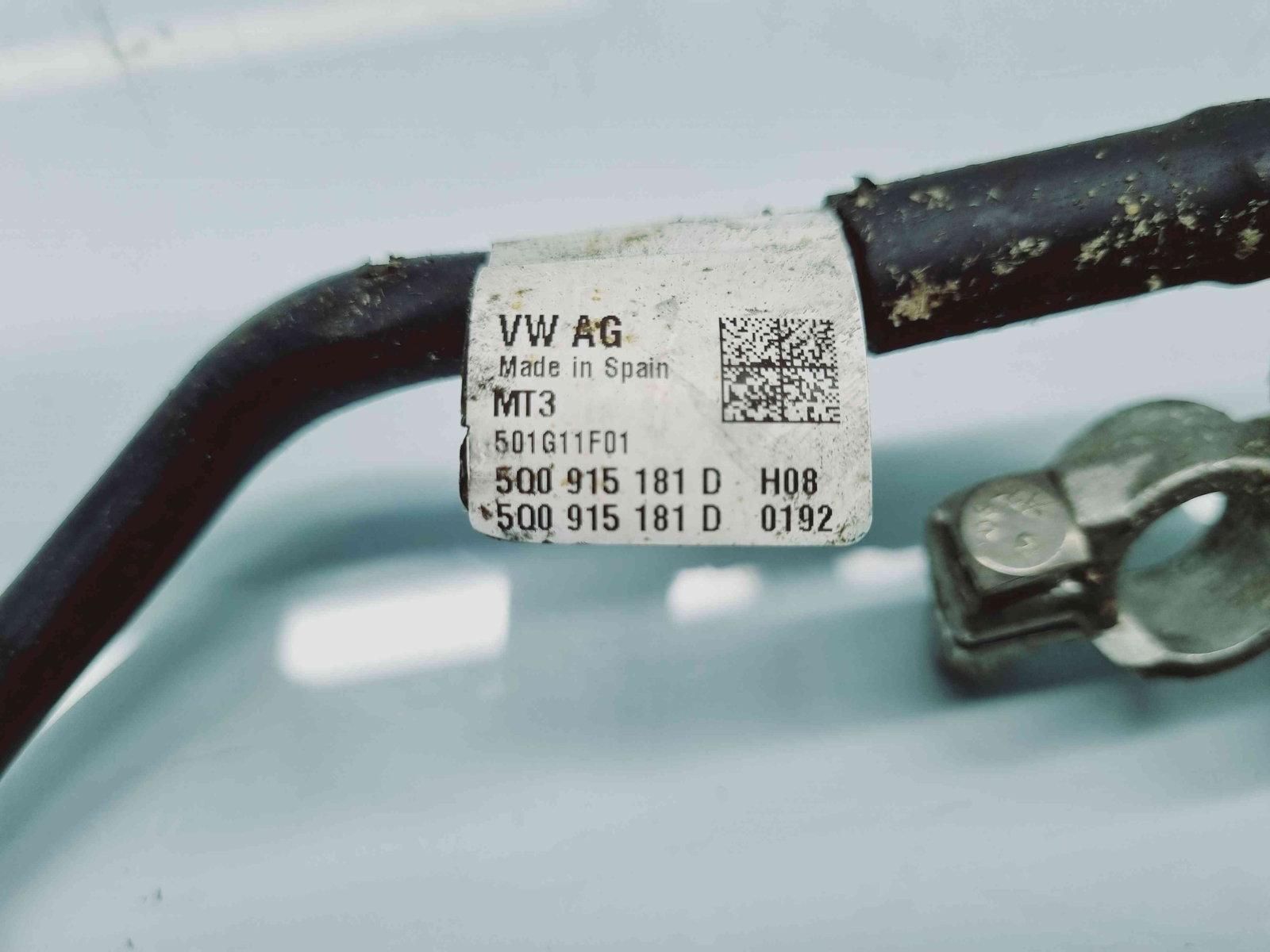 Borna baterie (-) Seat Leon (5F1) [Fabr 2012-2018] 5Q0915181D - imagine 4