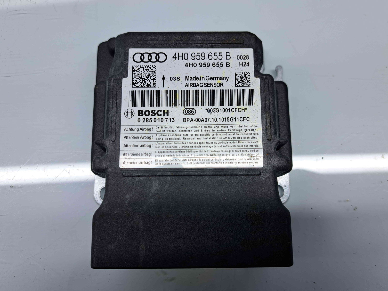 Calculator airbag Audi A7 Sportback (4GA) [Fabr 2011-2017] 4H0959655B 3.0 TDI CDUC 180KW / 245CP 3.0 TDI CDUC 180KW / 245CP - imagine 1