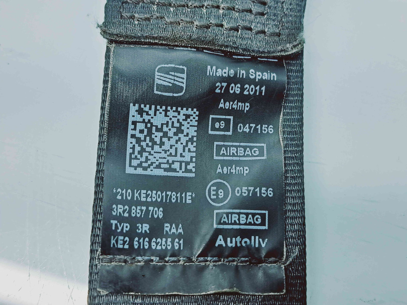 Centura dreapta fata Seat Exeo (3R2) [Fabr 2008-2013] 3R2857706 - imagine 5