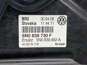 Macara electrica geam dreapta spate Volkswagen Tiguan (5N) [Fabr 2007-2016] 5N0839730F