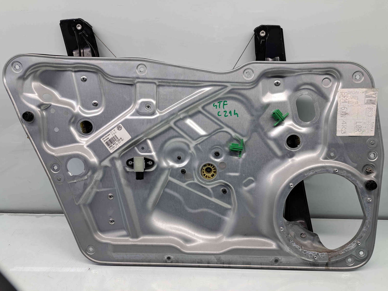 Macara electrica geam stanga fata Volkswagen Tiguan (5N) [Fabr 2007-2016] 5N2837729D
