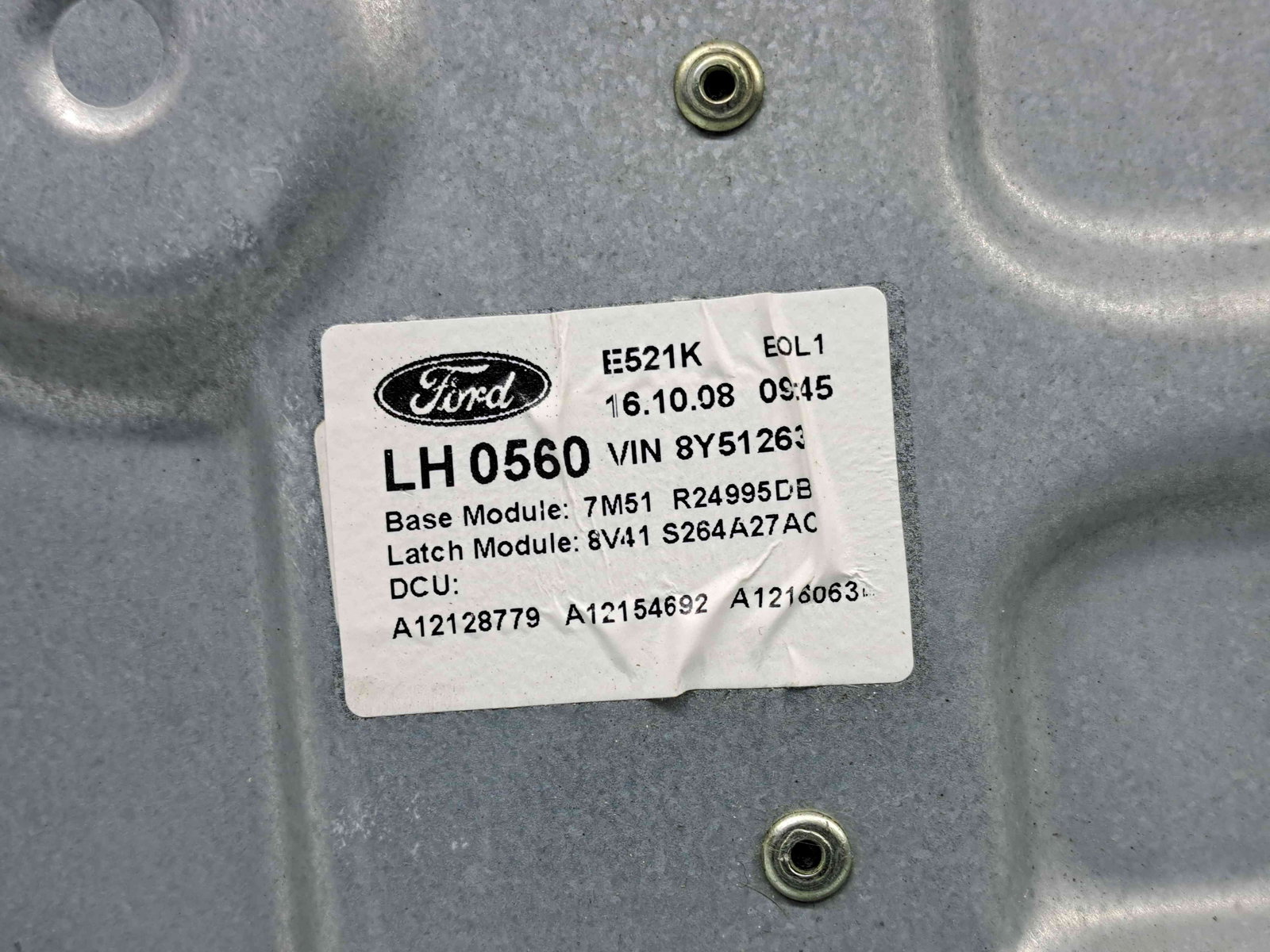 Macara electrica geam stanga spate Ford Kuga I [Fabr 2008-2012] 7M51-R24995-DB - imagine 4