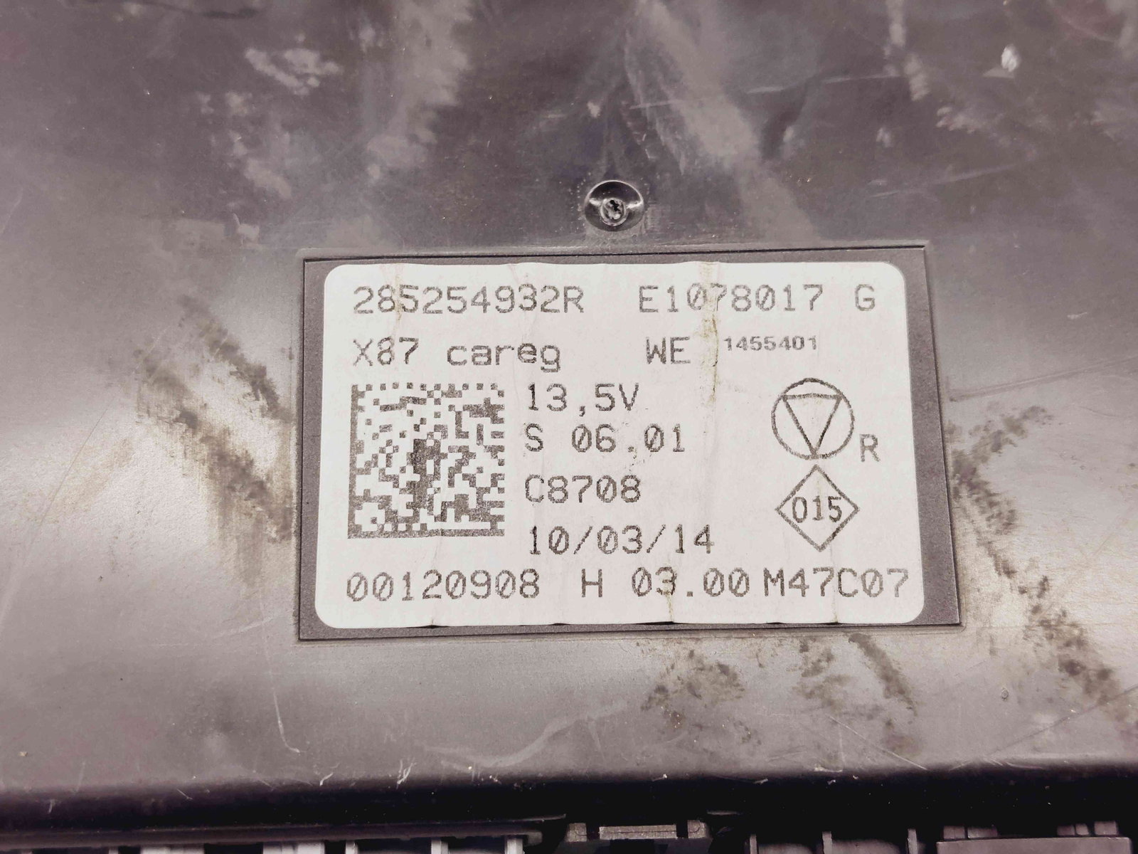 Modul confort Renault Captur (J87) [Fabr 2013-2017] 285254932R - imagine 3