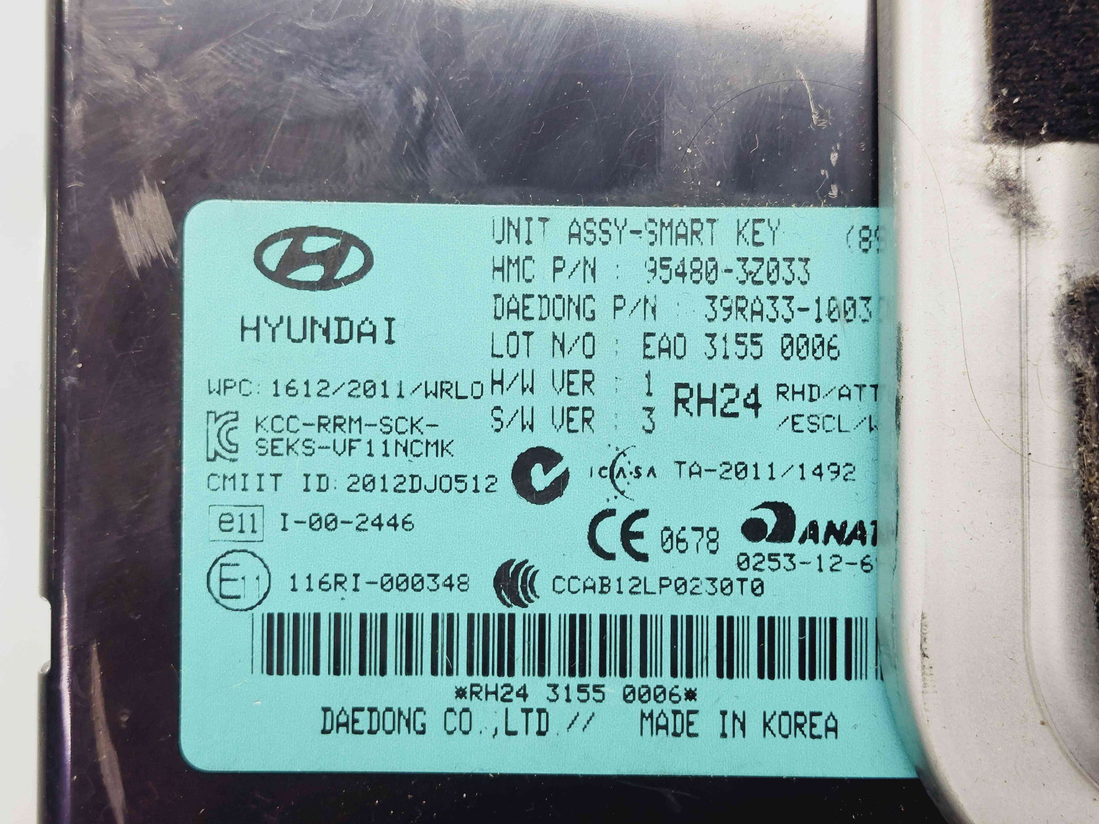 Modul confort Hyundai i40 Wagon [Fabr 2012-2019] 95480 3Z033 - imagine 5