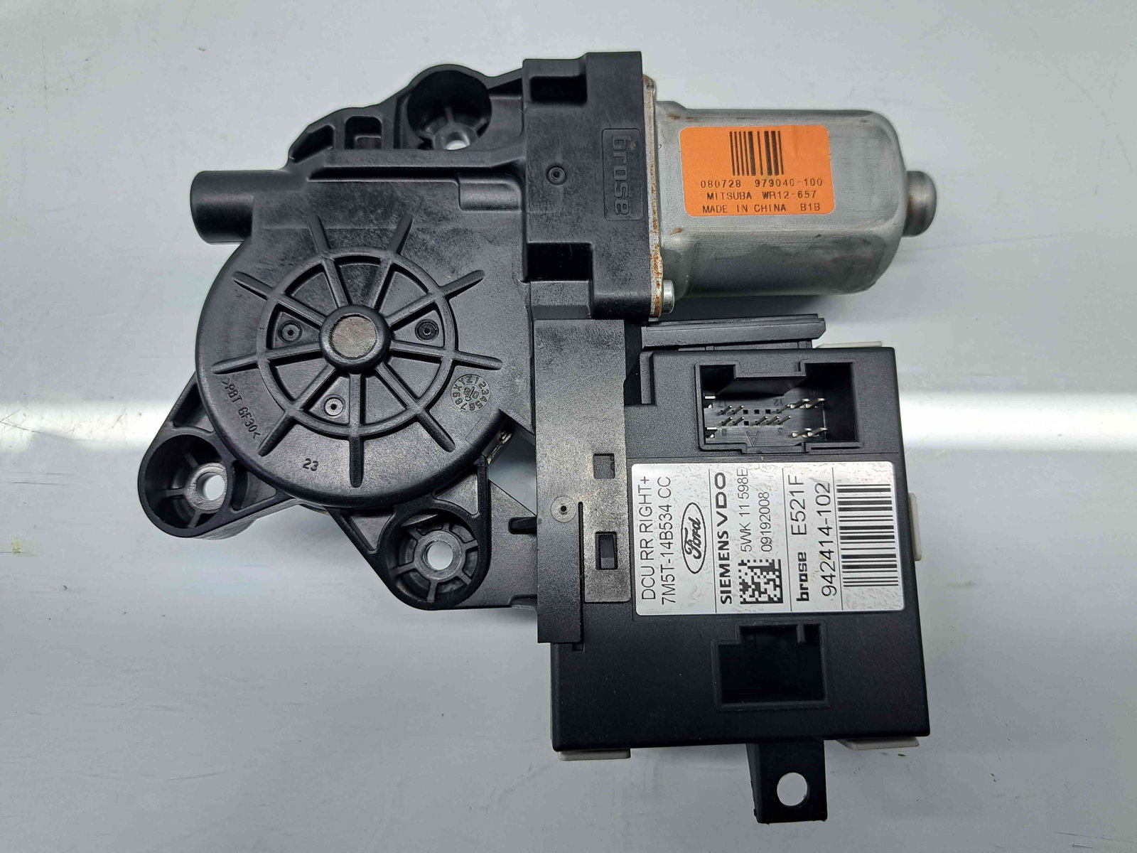 Motoras geam dreapta spate Ford Kuga I [Fabr 2008-2012] 7M5T-14B534-CC - imagine 1