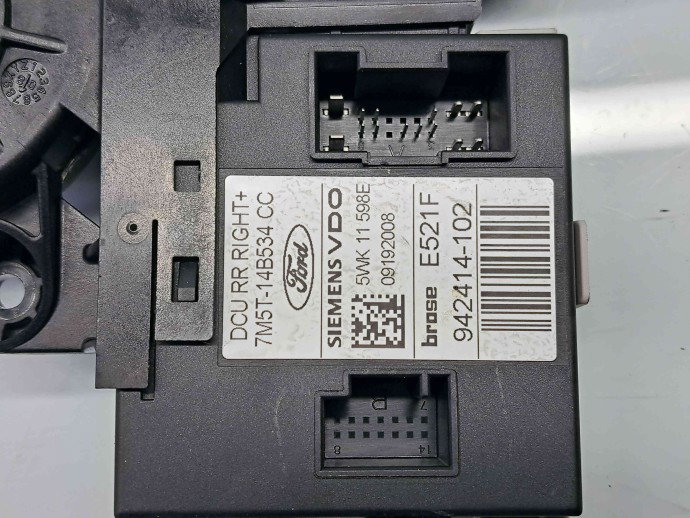Motoras geam dreapta spate Ford Kuga I [Fabr 2008-2012] 7M5T-14B534-CC