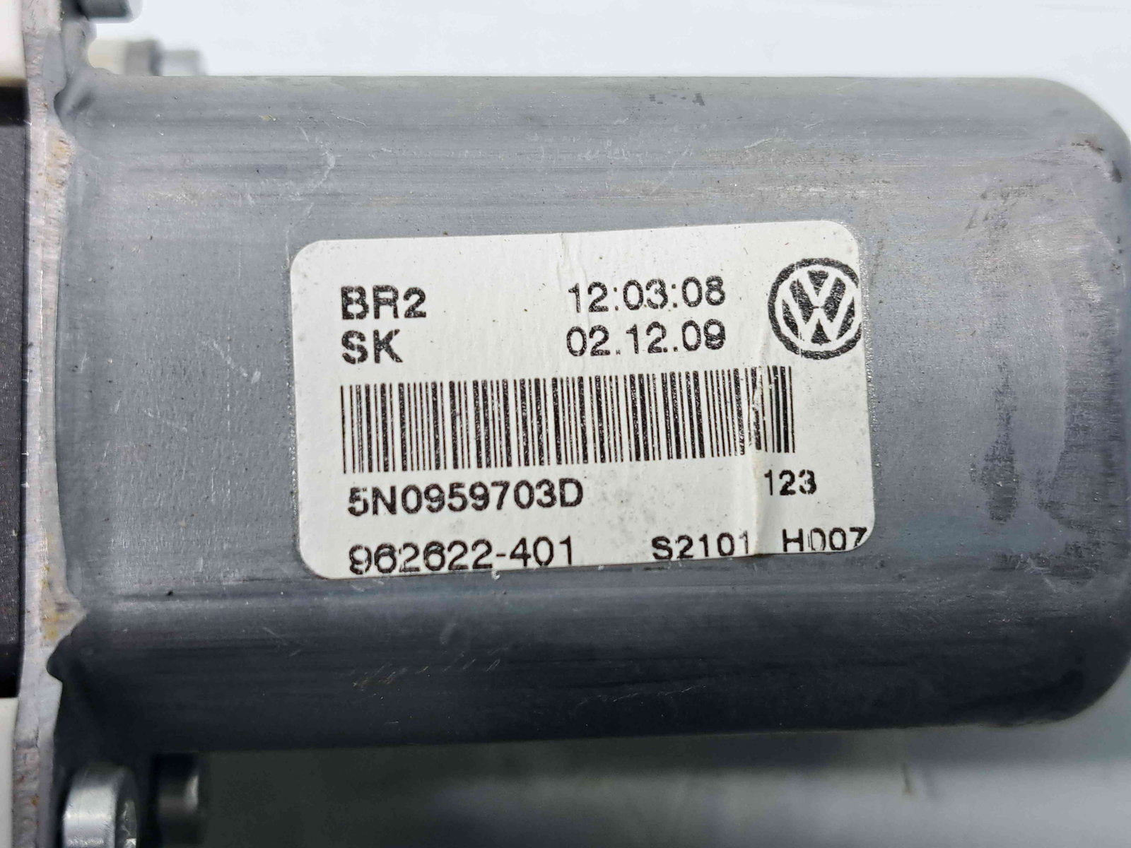 Motoras geam stanga spate Volkswagen Tiguan (5N) [Fabr 2007-2016] 5N0959703D n 5K0959794 - imagine 4