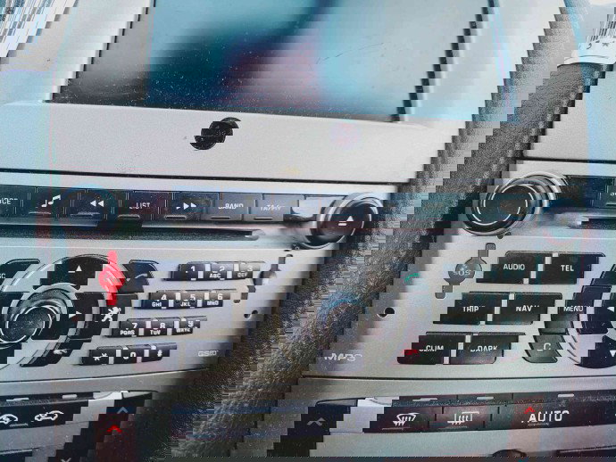   Radio CD cu navigatie Peugeot 407 [Fabr 2004-2010] OEM