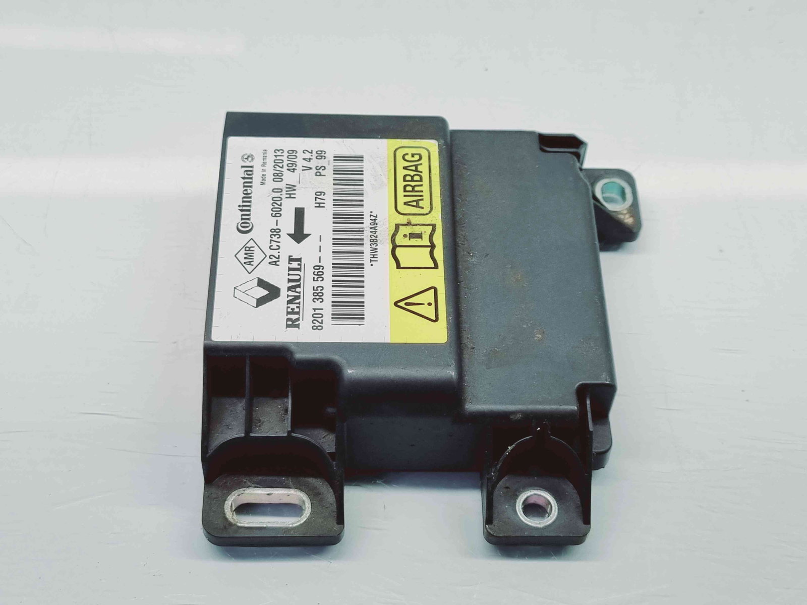 Calculator airbag Nissan Qashqai (2) [Fabr 2013-2017] 8201385569 1.5 DCI K9K 1.5 DCI K9K - imagine 1