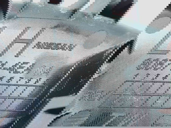   Maner interior stanga spate Nissan Qashqai (2) [Fabr 2013-2017] 80671-4EA0A