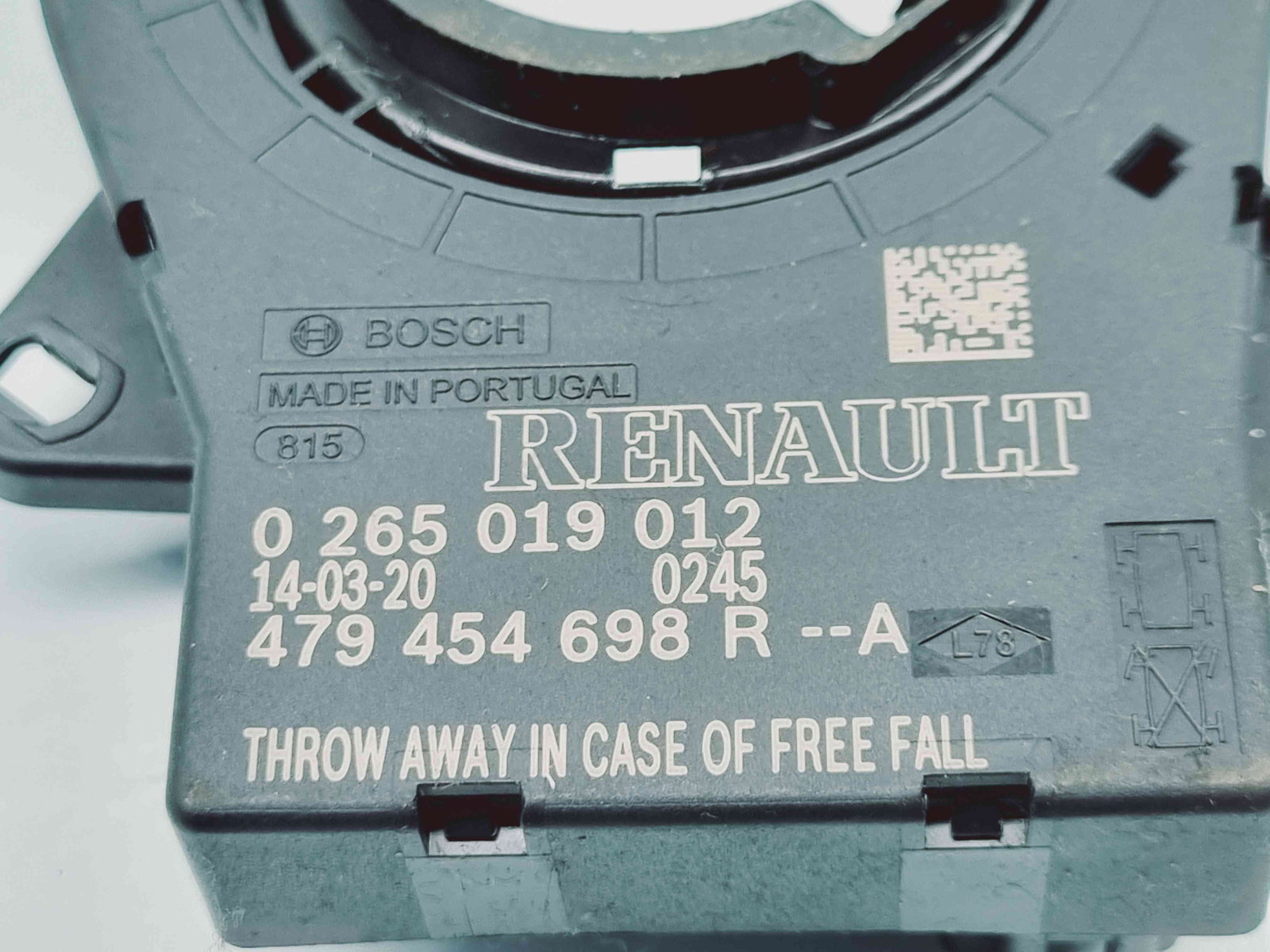 Senzor unghi volan Renault Captur (J87) [Fabr 2013-2017] 279454698R - imagine 2