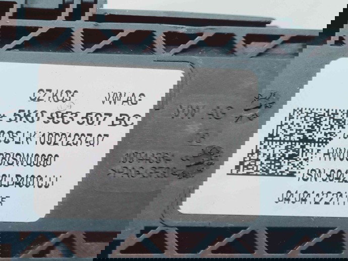   Ansamblu manete Volkswagen Touran (1T3) [Fabr 2010-2015] 5K0953507BC