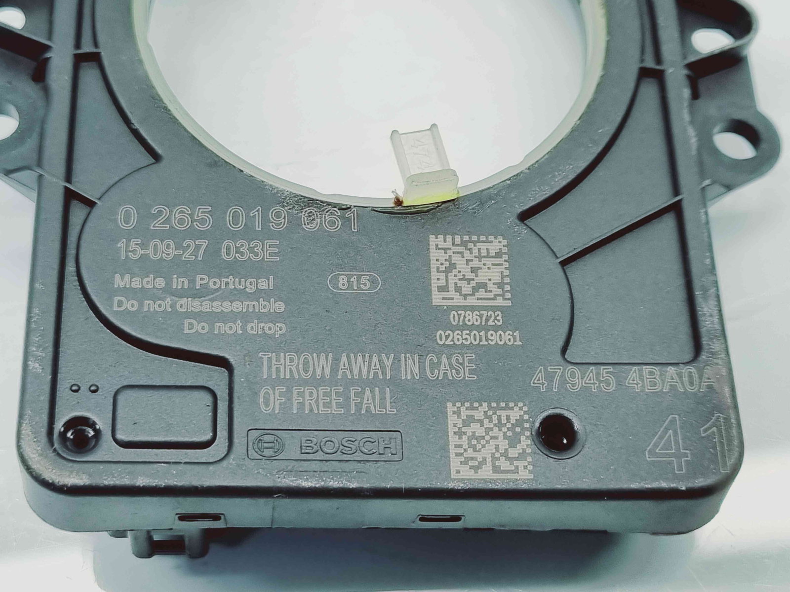 Senzor unghi volan Nissan Qashqai (2) [Fabr 2013-2017] 479454BA0A n 0265019061 - imagine 2