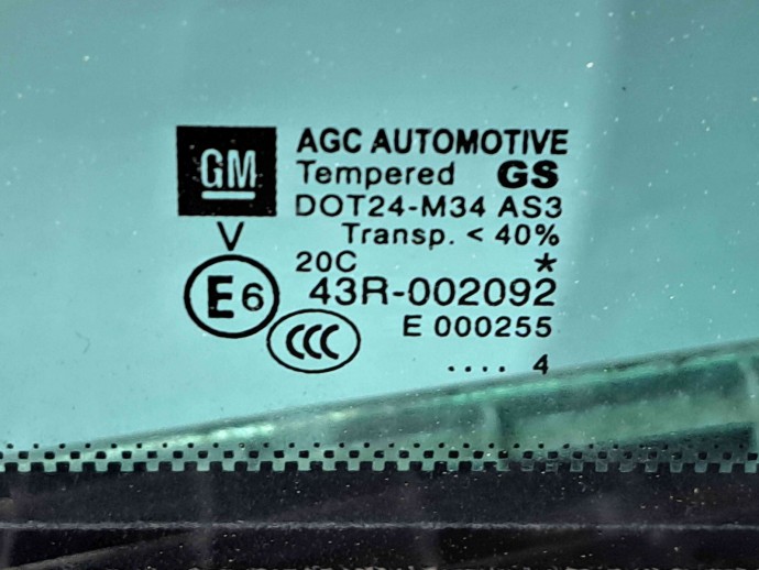 Geam fix usa stanga spate Opel Zafira C (P12) [Fabr 2011-2017] OEM