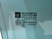 Geam usa dreapta spate Opel Zafira C (P12) [Fabr 2011-2017] OEM