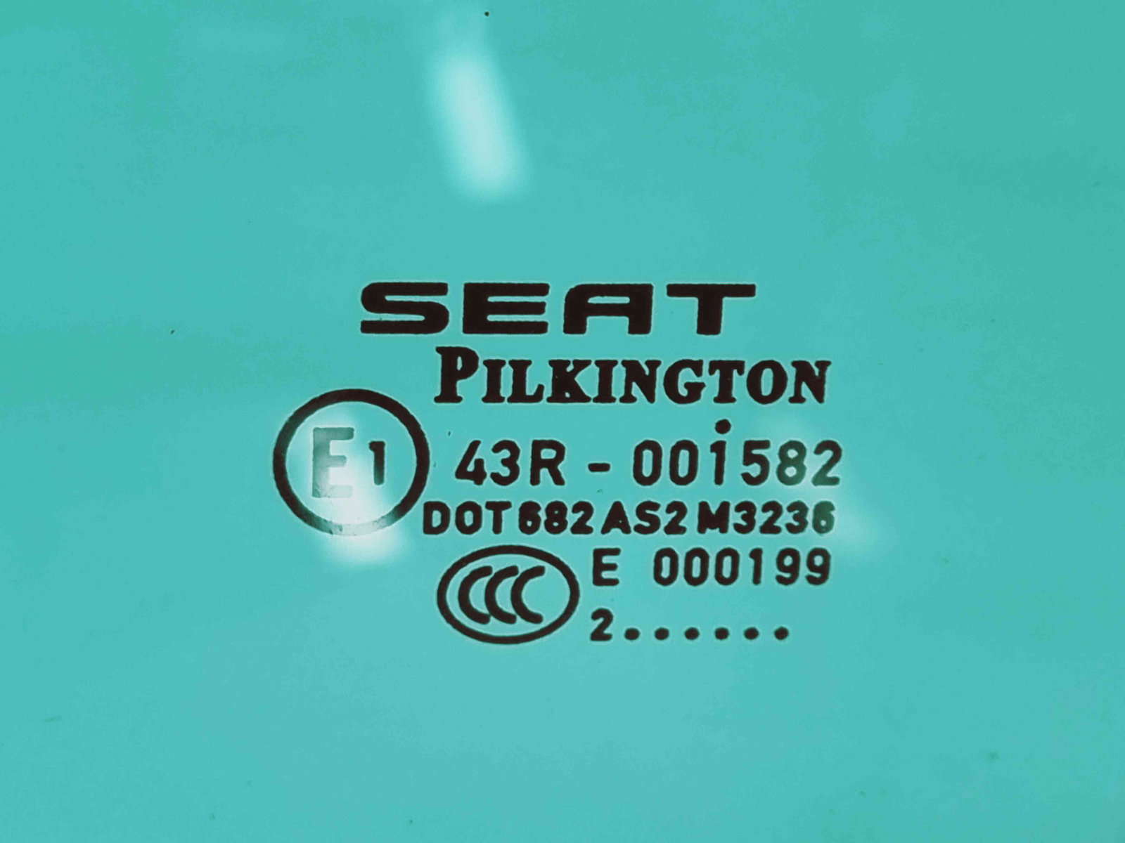 Geam usa stanga fata Seat Leon (1P1) [Fabr 2005-2011] OEM - imagine 2