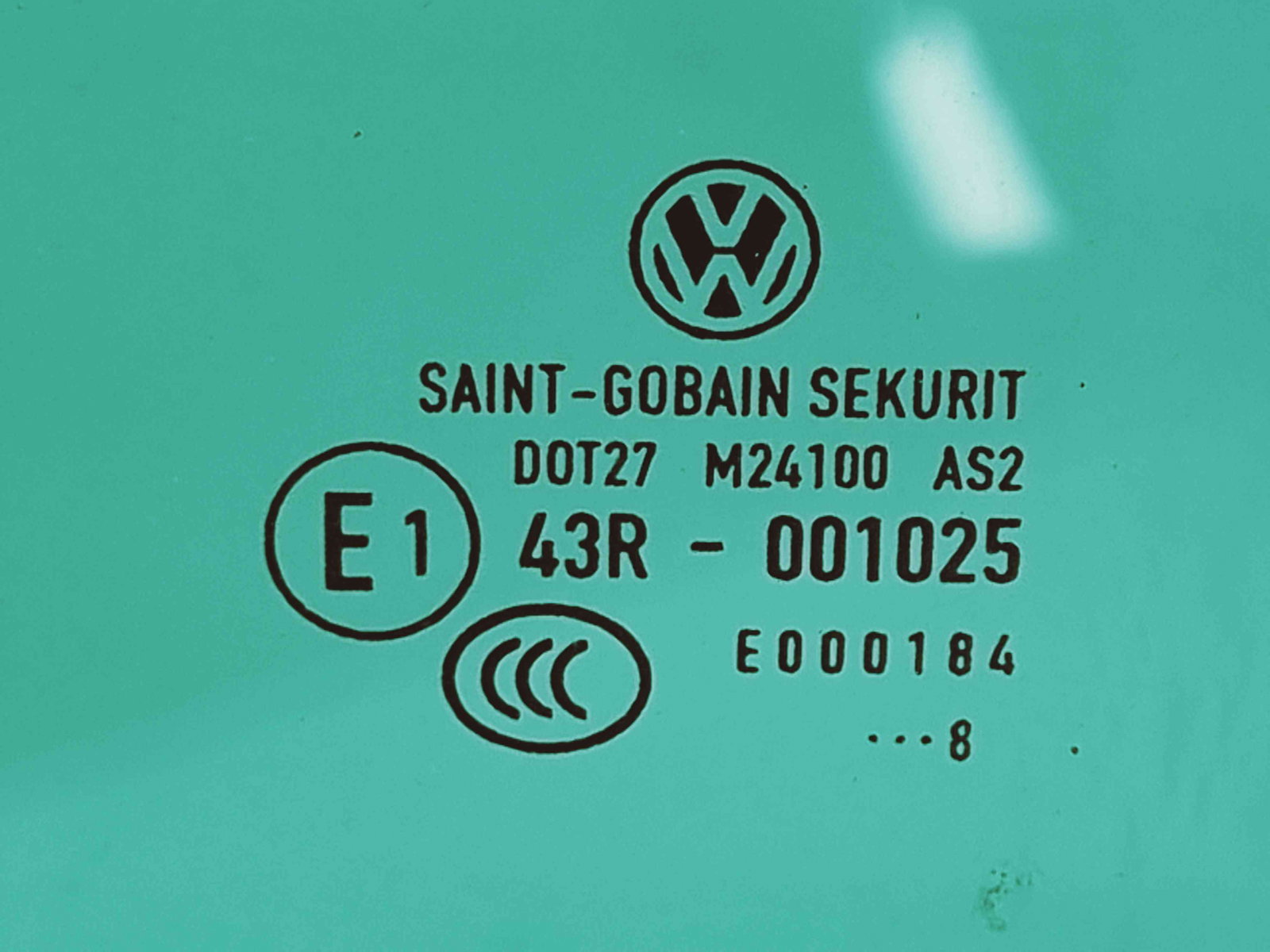 Geam usa stanga fata Volkswagen Tiguan (5N) [Fabr 2007-2016] OEM - imagine 2