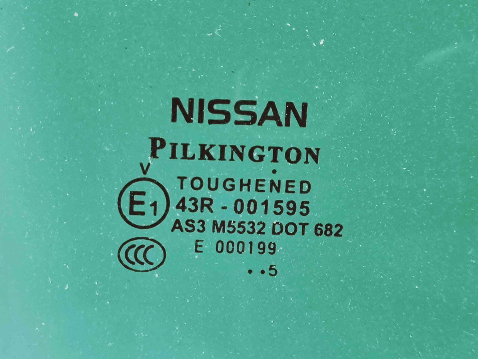 Geam usa stanga spate Nissan Qashqai (2) [Fabr 2013-2017] OEM - imagine 2