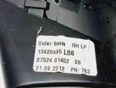  Grila aerisire dreapta Opel Astra J [Fabr 2009-2015] 13420495