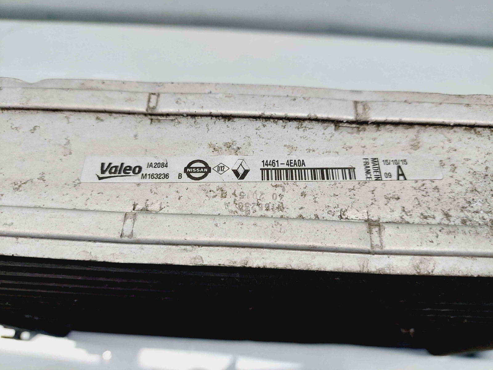 Radiator intercooler Nissan Qashqai (2) [Fabr 2013-2017] 14461-4EA0A 1.5 DCI K9K 1.5 DCI K9K - imagine 2