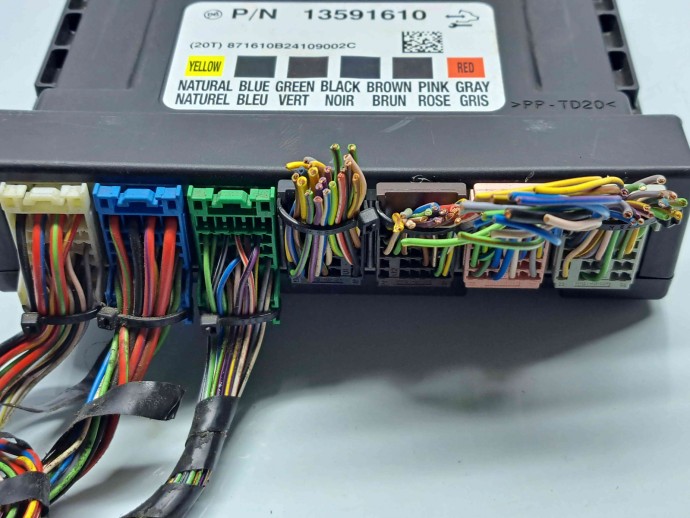  Modul confort Opel Zafira C (P12) [Fabr 2011-2017] 13591610