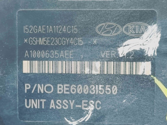 Pompa ABS Hyundai i40 Wagon [Fabr 2012-2019] BE60031550 1.7 TCI D4FD  1.7 TCI D4FD 
