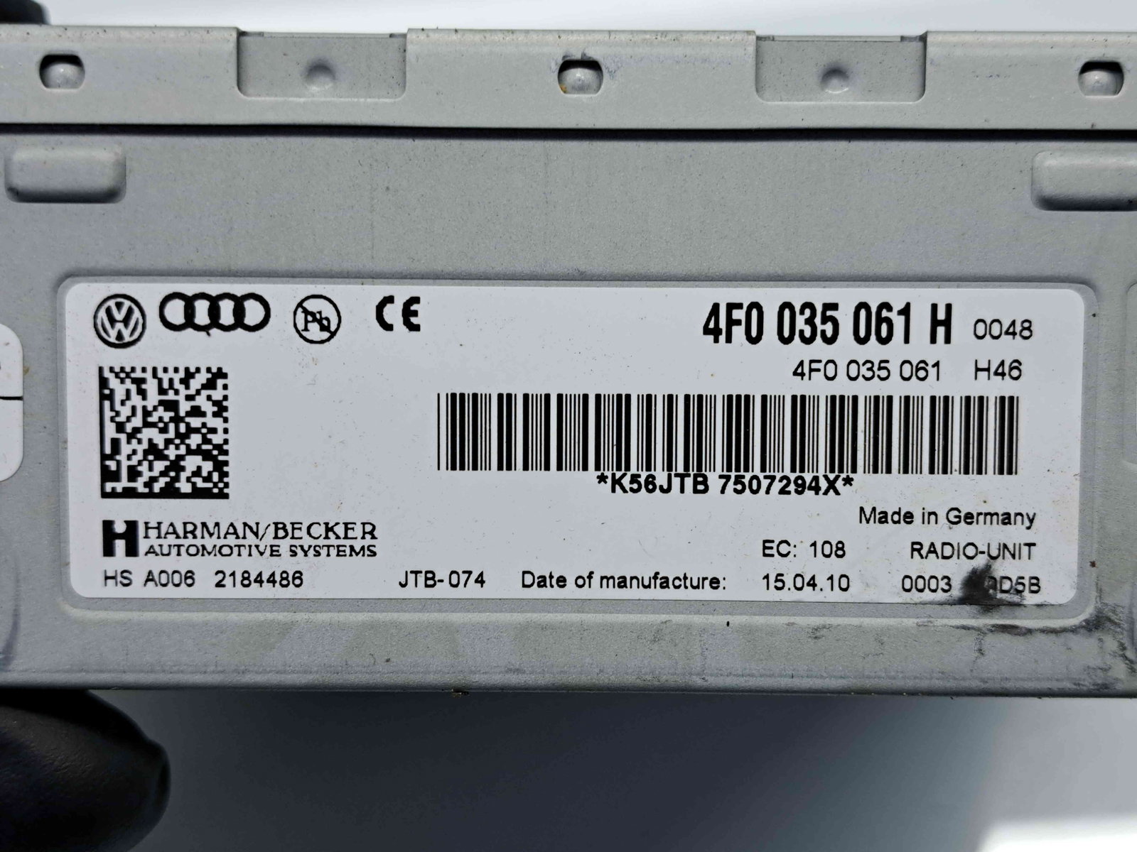 Unitate multimedia Audi A7 Sportback (4GA) [Fabr 2011-2017] 4F0035061H - imagine 3