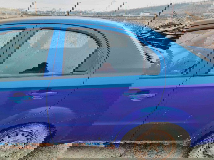 Usa stanga spate Chevrolet Aveo (T250, T255) [Fabr 2003-2011] Albastru