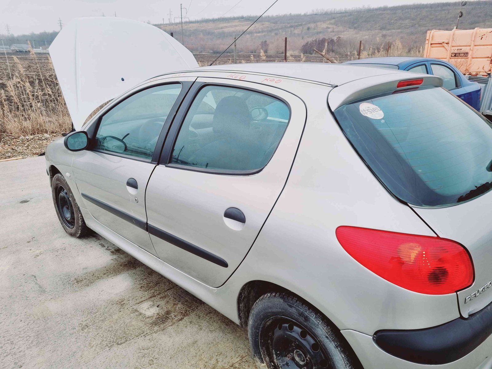 Usa stanga spate Peugeot 206 [Fabr 1998-2009] ETS - imagine 2