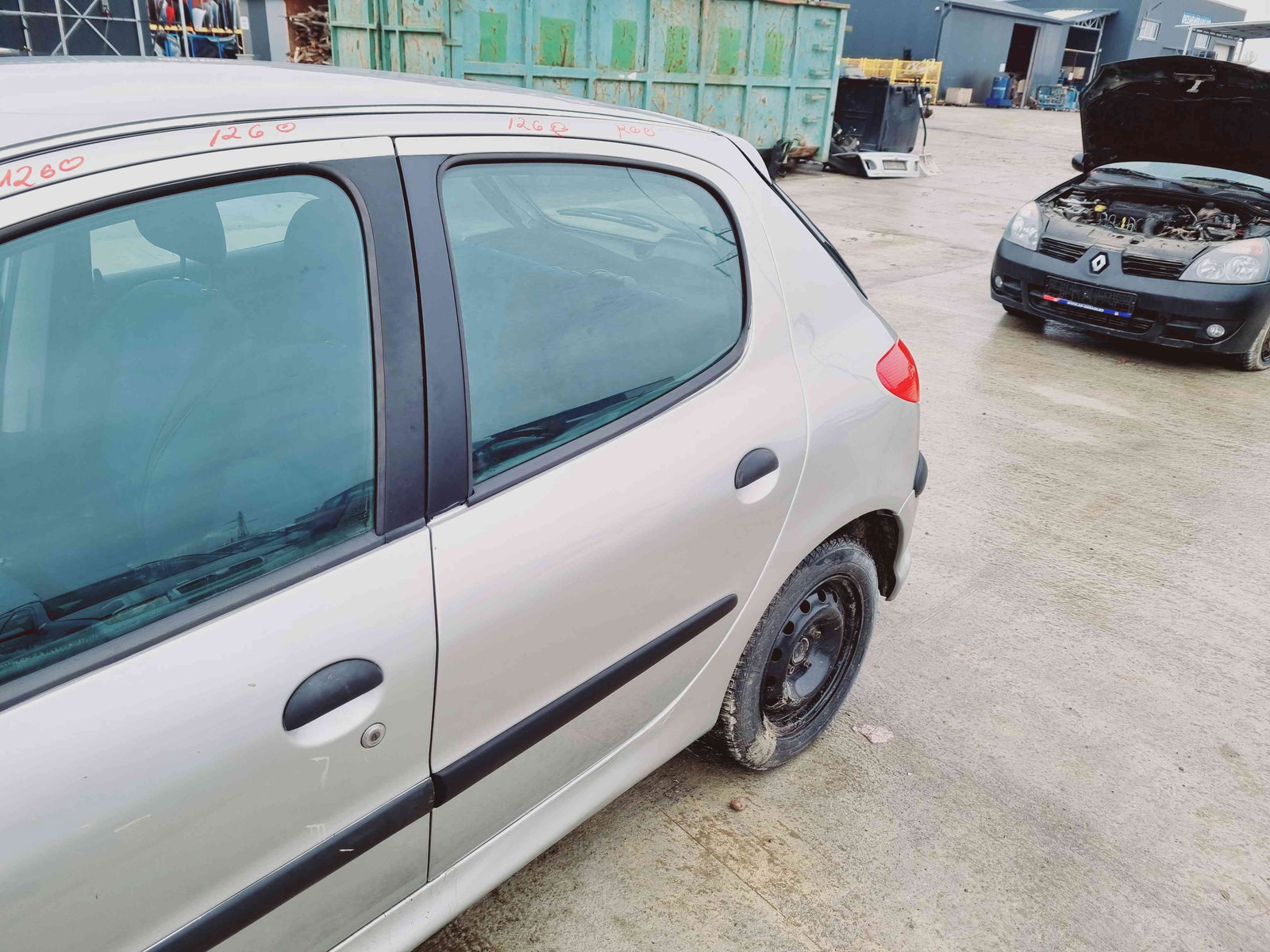 Usa stanga spate Peugeot 206 [Fabr 1998-2009] ETS - imagine 3