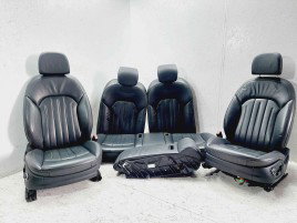 Set scaune cu bancheta piele Audi A8 D4 (4H2, 4H8, 4HC, 4HL) [Fabr 2009-2018] OEM