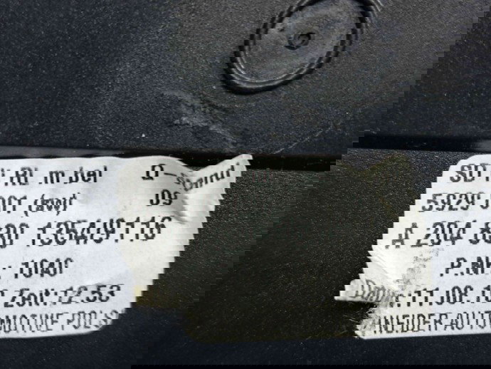  Grila aerisire stanga Mercedes Clasa C (W204) [Fabr 2007-2014] A2048301354