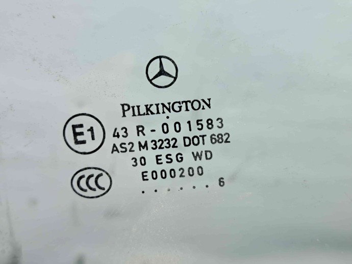 Geam usa stanga spate Mercedes Clasa C (W204) [Fabr 2007-2014] OEM