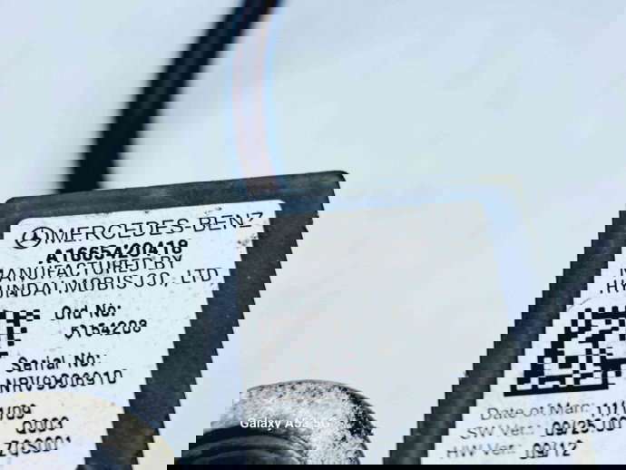  Borna baterie (-) Mercedes Clasa C (W204) [Fabr 2007-2014] A1665420418 