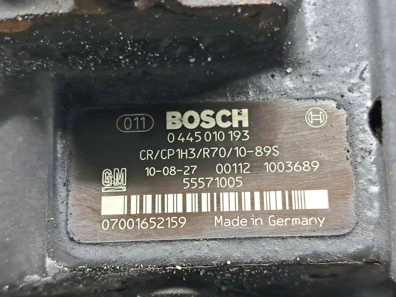 Pompa inalta presiune Opel Astra J [Fabr 2009-2015] 55571005 n 0445010193 2.0 TDI A20DTH 2.0 TDI A20DTH 110KW / 150CP - imagine 2