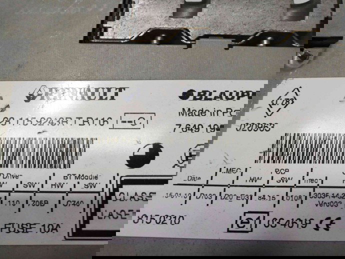 Radio CD Renault Megane 3 1.6 281159243R 2008-2015