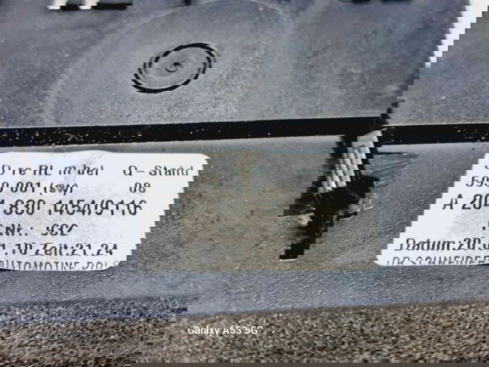  Grila aerisire dreapta Mercedes Clasa C (W204) [Fabr 2007-2014] A2048301454