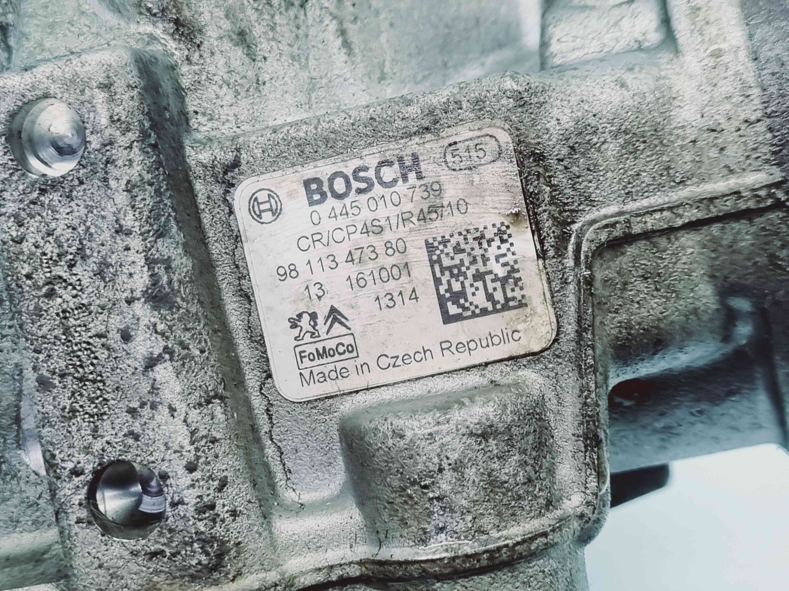 Pompa inalta presiune PEUGEOT 5008 [Fabr 2009-2017] 9811347380 n 0445010739 1.6 HDI BH01 88KW / 120CP - imagine 2