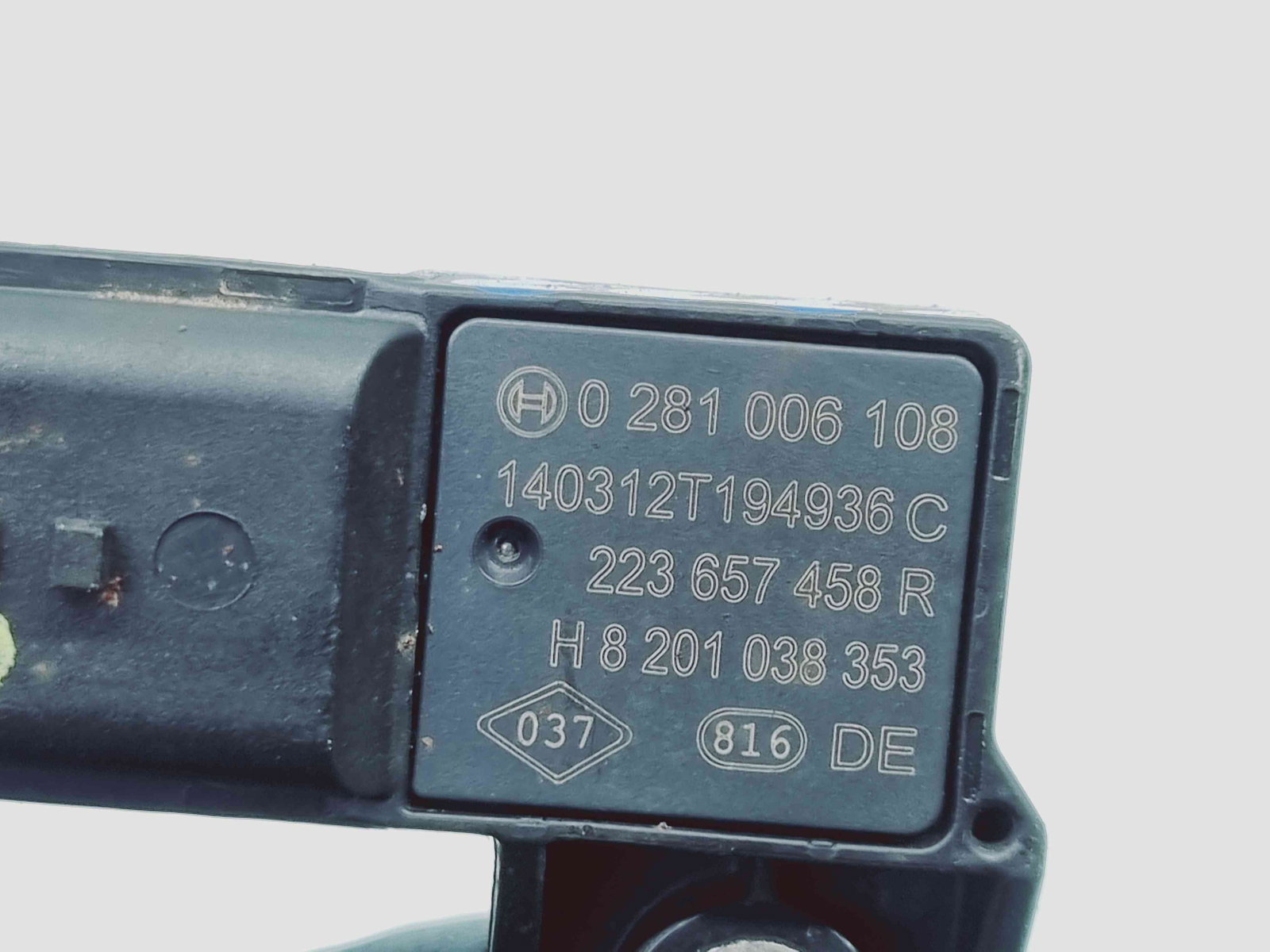 Senzor presiune Renault Clio 4 [Fabr 2012-prezent] 223657458R n 0281006108 - imagine 2